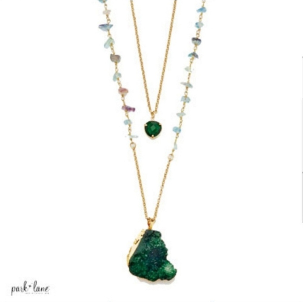 Park Lane Sage Necklace